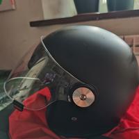 casco moto bell nero riot, casco jet matte black