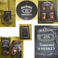 Lotto collezione vari oggetti jack daniel's