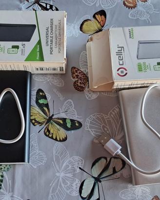 2 power bank 10000 mhA, leggere descrizione