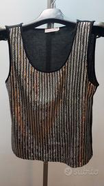 Top con paillettes nuovo