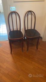 n.2 sedie Thonet  originali