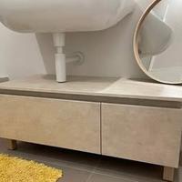 Mobile mensola contenitore per bagno
