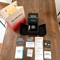 Omega X Swatch Mission To The Moon Snoopy Black