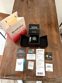 Omega X Swatch Mission To The Moon Snoopy Black