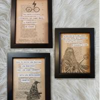 Quadro Harry Potter anche da personalizzare