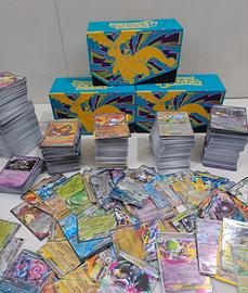 Lotto di 100 carte Pokémon Italiane Originali