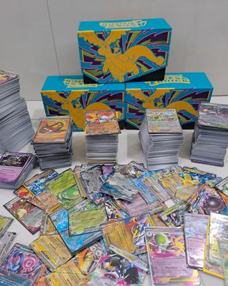 Lotto di 100 carte Pokémon Italiane Originali