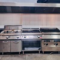 Stock Ristorante MODULAR FryTop Cucina Friggitrice