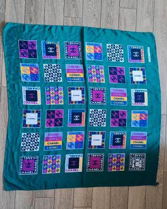 Sciarpa Foulard Chanel 100% seta