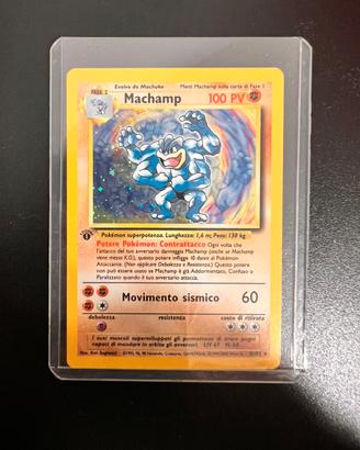 Pokemon - Machamp - PRIMA EDIZIONE - #08/102