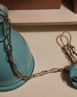 Lampadario Moderno Turchese E27 INSPIRE