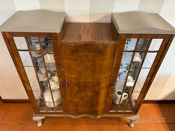 VETRINA CHIPPENDALE ORIGINALE INGLESE 