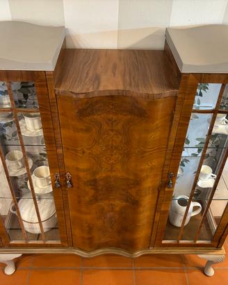 VETRINA CHIPPENDALE ORIGINALE INGLESE 