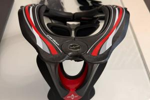 Collare alpinestar neck 2 carbonio