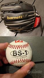 Guanto Baseball Barnett + Palla
