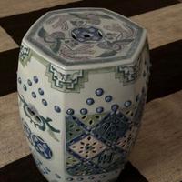 Sgabello - Porcellana - Cina