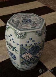 Sgabello - Porcellana - Cina