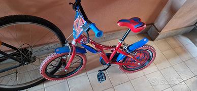 bici spider man