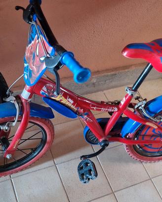 bici spider man