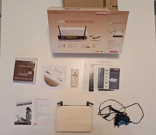 Modem router sitecom 300N + USB WI-FI adapter
