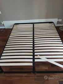 letto matrimoniale con rete a doghe