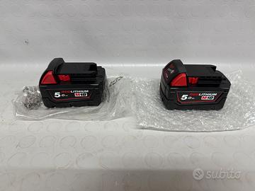 Batterie milwaukee m18 da 5 ah