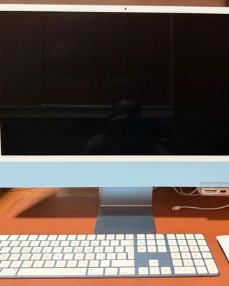 iMac M1 celeste (16GB RAM/512GB SSD) con Touch ID