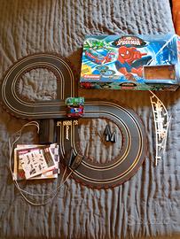 pista Carrera radiocomandata spiderman