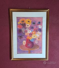 Ernestina Taffon "Vaso di Fiori" 50x35