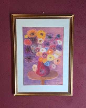 Ernestina Taffon "Vaso di Fiori" 50x35
