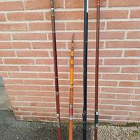 4 canne da pesca 