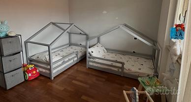 Coppia di lettini montessoriani