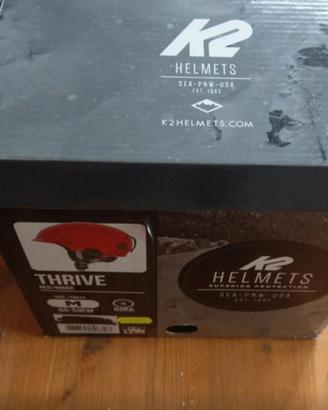 casco sci/snowboard k2 Red 