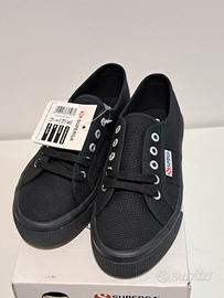 superga nere n. 36 nuove