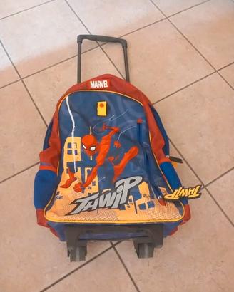 Zaino Trolley scuola Spider-Man Marvel