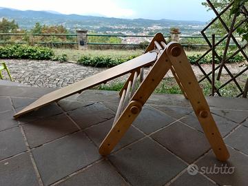 Triangolo Pikler snodabile  con rampa