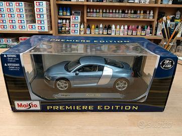 Audi R8 prodotta da Maisto scala 118