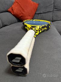 2 racchette Babolat Aero 300g manico 2 più zaino