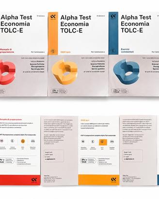 Kit Alpha Test Economia TOLC-E