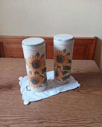 barattoli decorativi  decoupage 