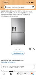 porta dx frigorifero americano nuova