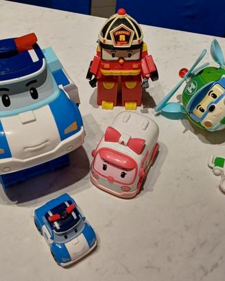 Robocar Poli transforming