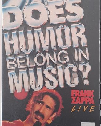 vhs frank zappa live