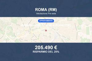Immobile in asta di 92 m² a Roma