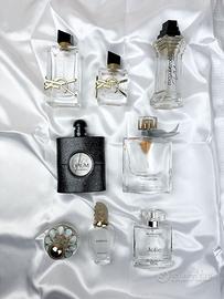 Profumi YSL Black Opium + Libre + Lancome VUOTI