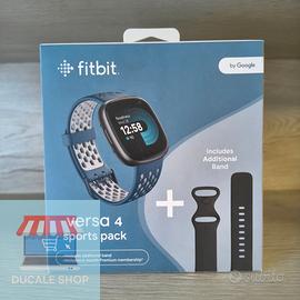 Fitbit Versa 4 Bundle - Fitness Smartwatch con GPS