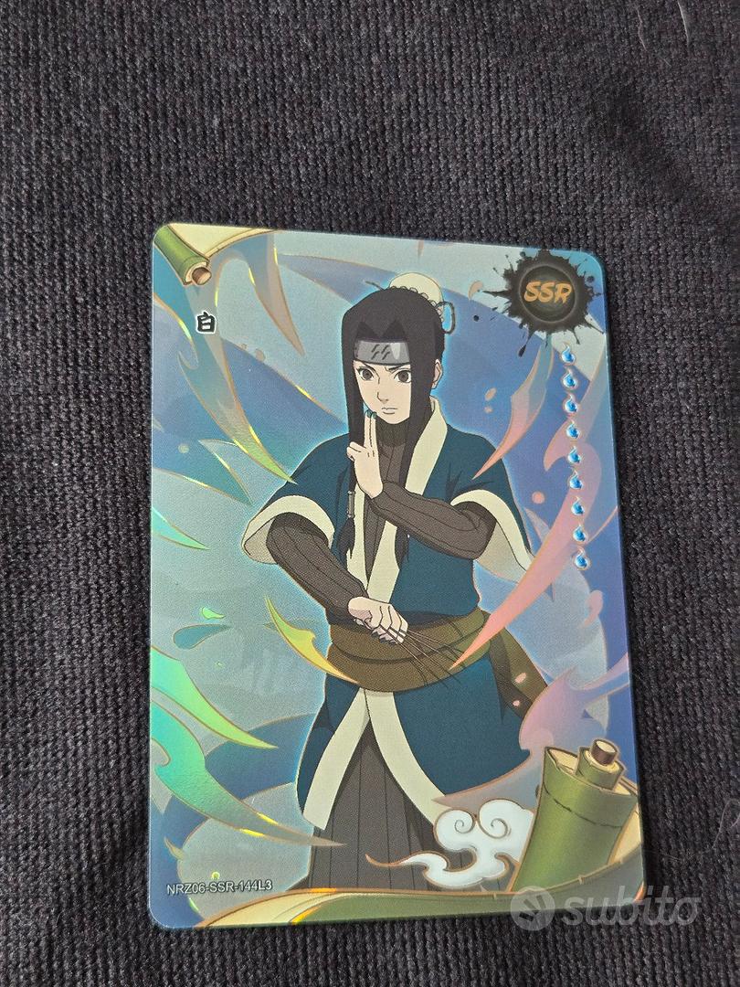 Carta Naruto Kayou SSR Haku NRZ06-SSR-144L3 - Collezionismo In