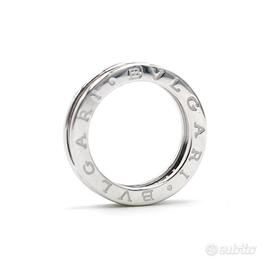 Anello Bulgari B.zero1 oro bianco  - una fascia