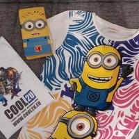 T- SHIRT E PORTAFOGLIO MINIONS ORIGINALE 