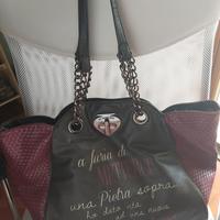 Borsa Le Pandorine con frase